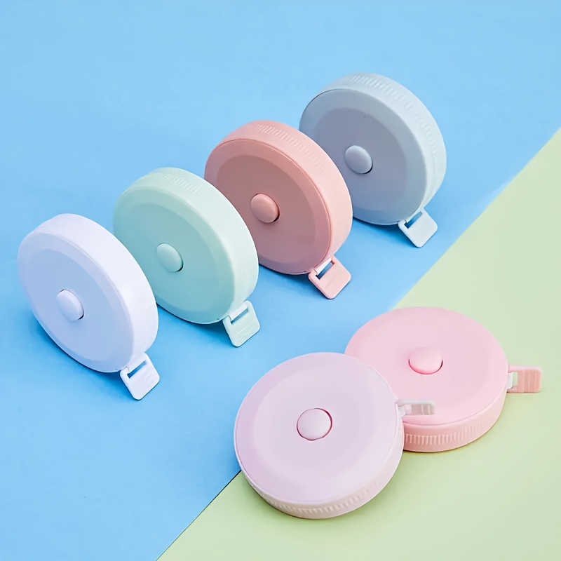 Candy Colored Small Tape Measures Retractable Soft Tape - Temu