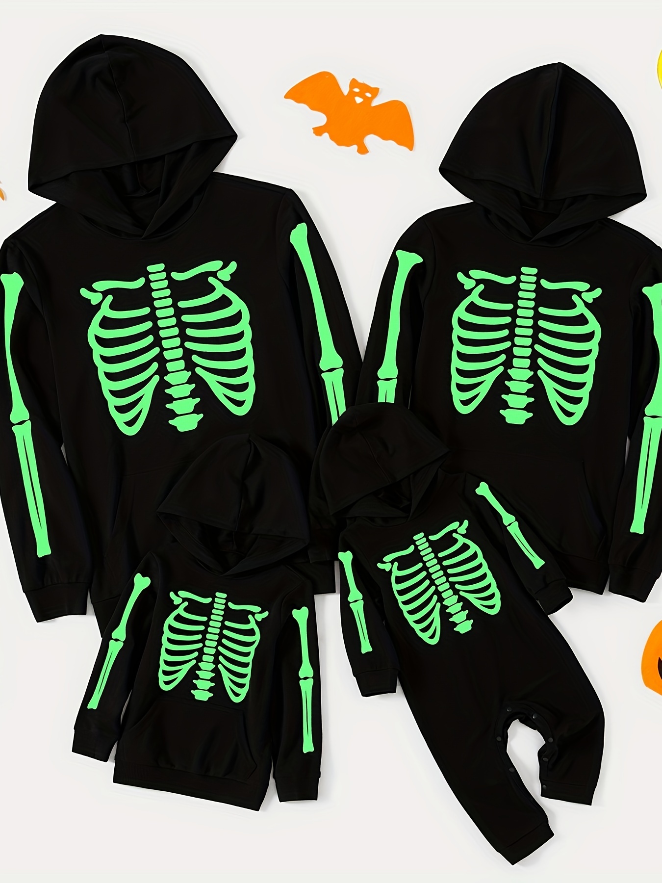 Derek Heart Glow-In-The-Dark Skeleton Matching India