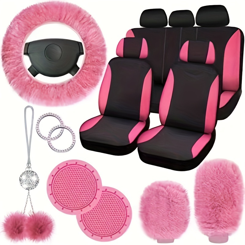 Alfombra de coche de tamaño Universal para niña y mujer, conjunto