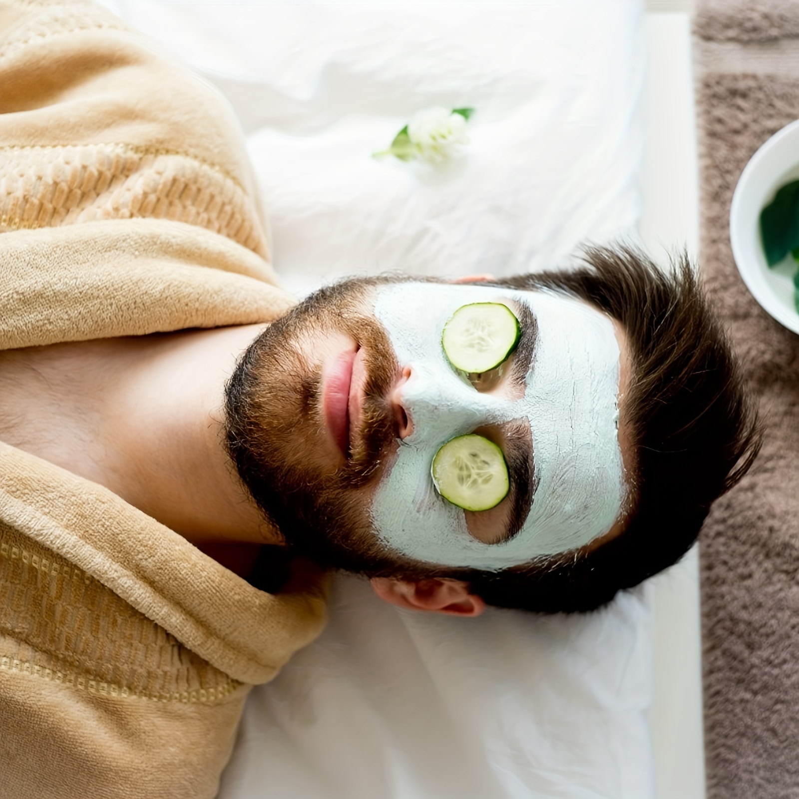 Barra de arcilla de la máscara de té verde para la cara, barra de máscara  de limpieza profunda sin poros, removedor de puntos negros Stick facial de  té verde