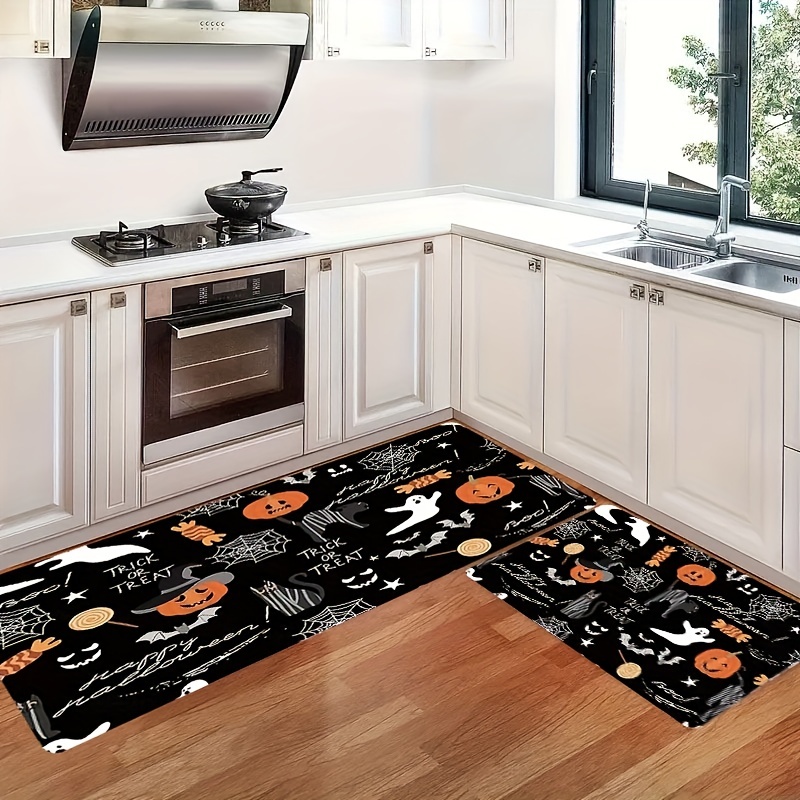 Halloween Kitchen Floor Mat Soft Anti Fatigue Kitchen Mat - Temu