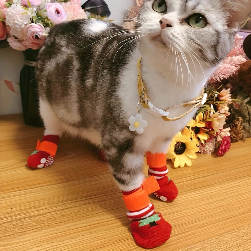 Cotton Socks with Cats