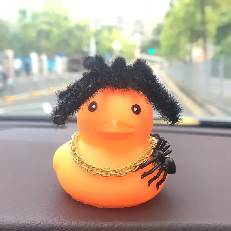 Adorable Rubber Ducks Car Ornaments Duck Car Accessory Duck - Temu