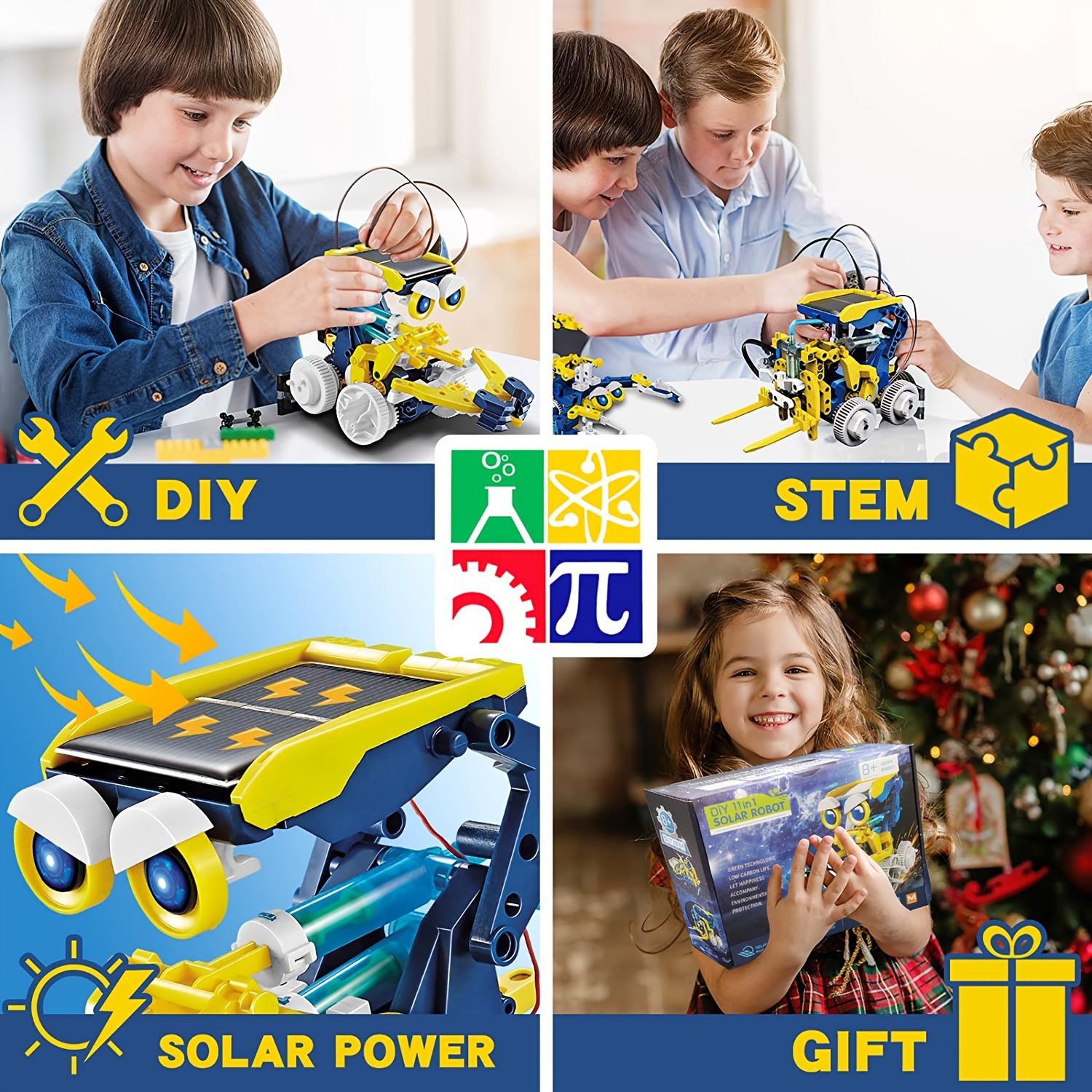 Kit attrape-soleil robot cadeaux robot cadeaux d'anniversaire pour