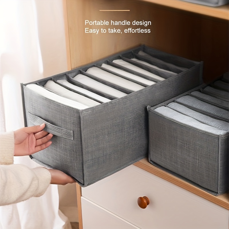 Underwear Drawer Organiser Foldable Multi compartment - Temu