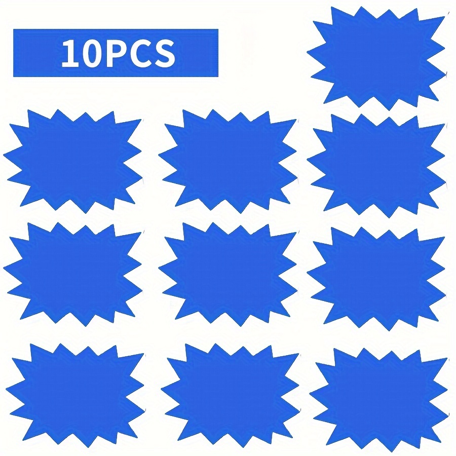 10pcs Pricing Signs Supermarket Display Signs