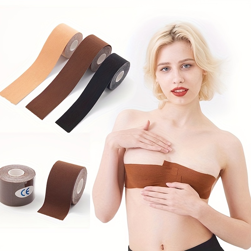 Invisible Breast Lift Tape Breathable Elastic Anti sagging - Temu Canada