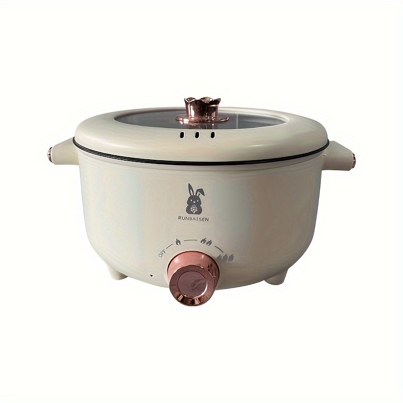 Factory Direct Double-Layer Electric Hot Pot Stainless Steel Steamer  Dormitory Electric Steamer Home Small Cooking Pot - China Stainless Steel Steamer  Cooking Pot and Electric Cooking Pot price