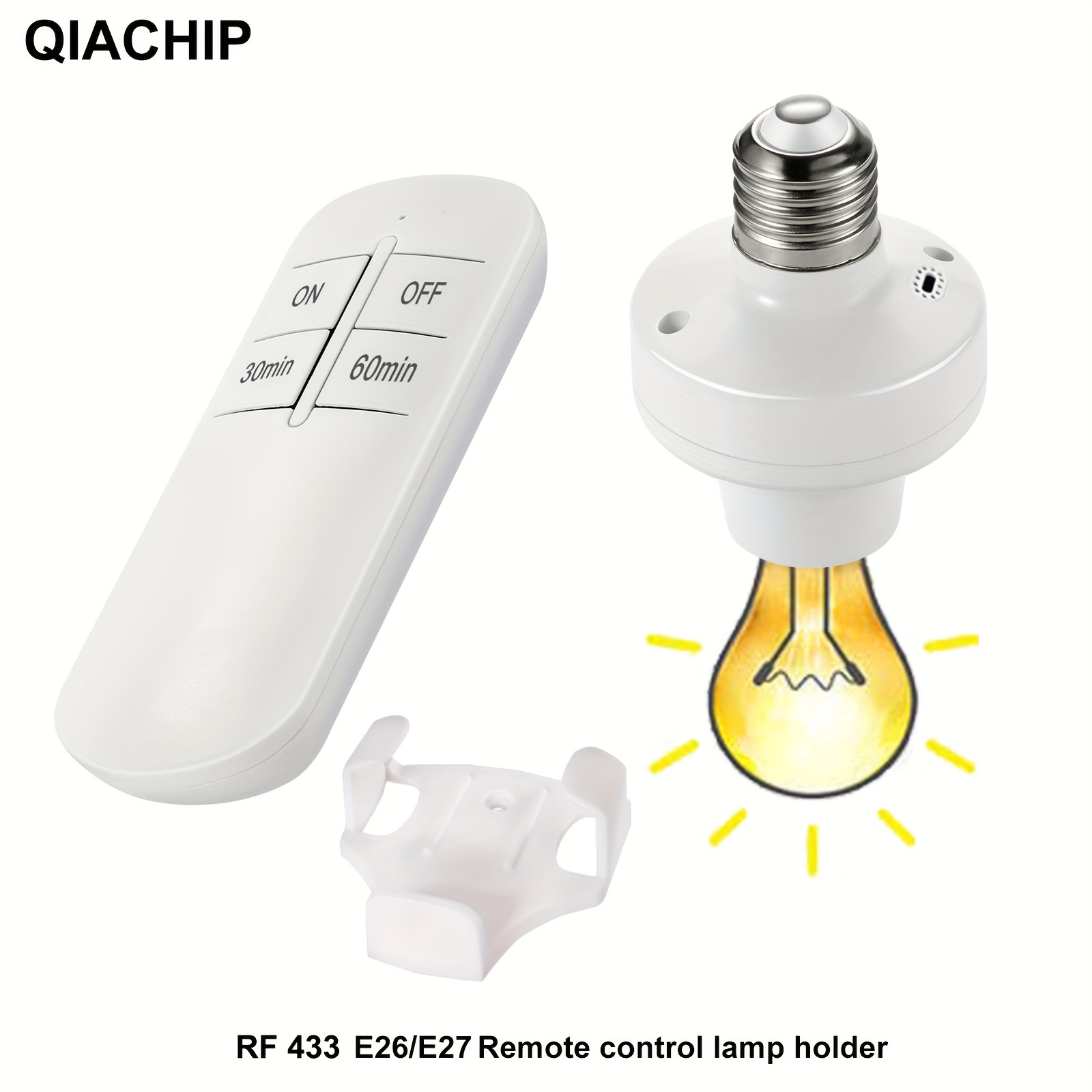 Easy Micro connected Wifi Smart Lamp Holder E27 Home Wiring - Temu