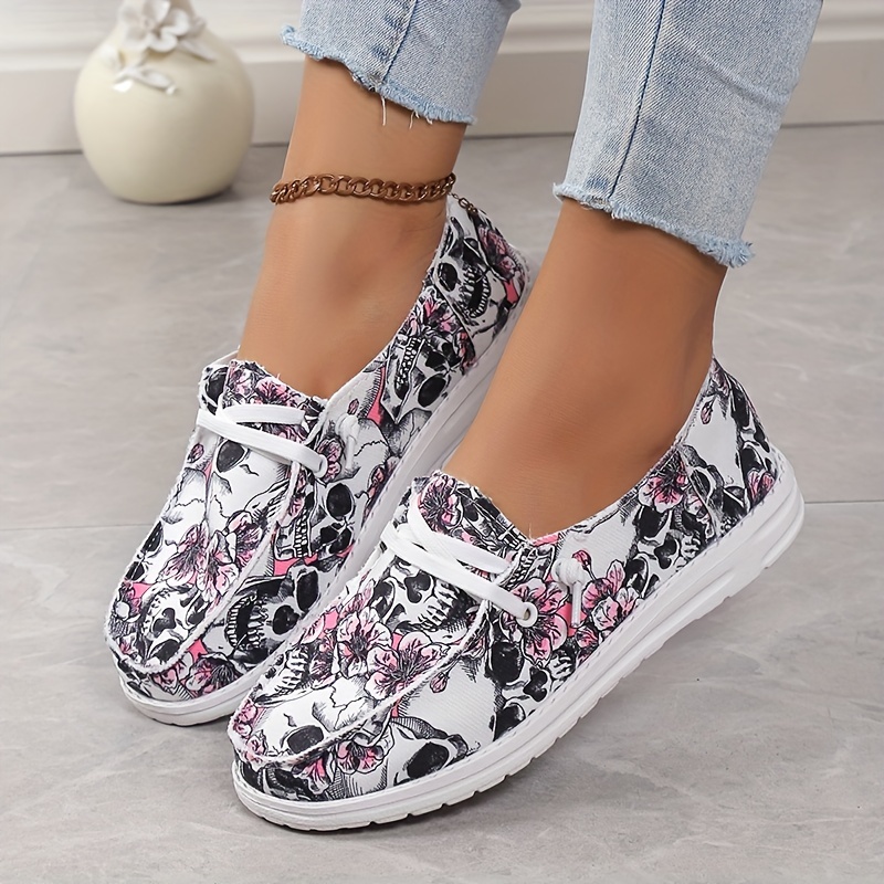 Skull deals loafers womens