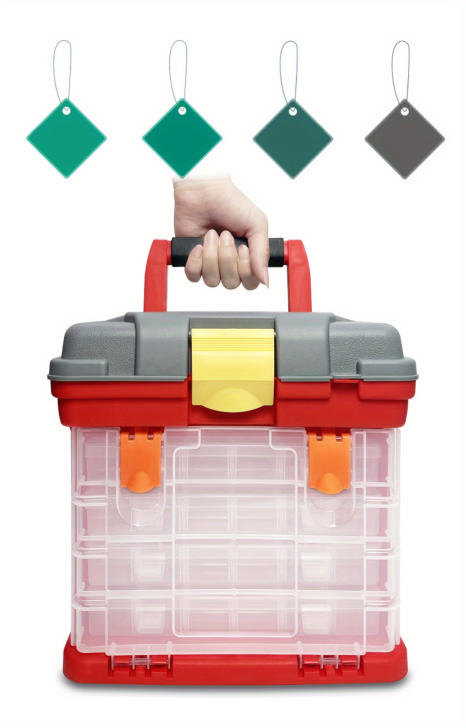 Multi functional Storage Box 5 layer Portable Lure Box Sea - Temu