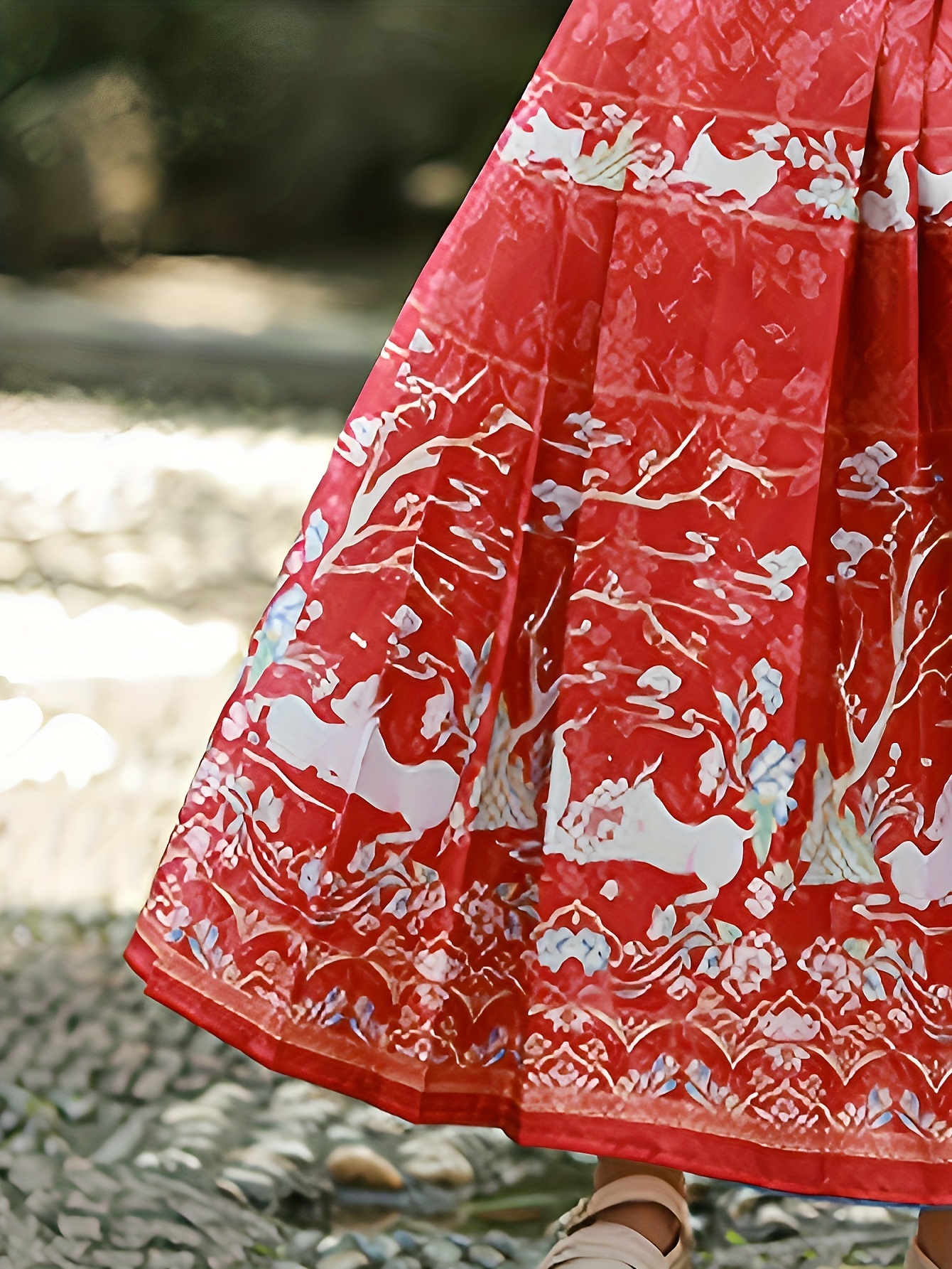 Trendy Chinese Vintage Style 2pc Hanfu Dress Girls Shirt + Dress Kids Clothes For Party Gift Halloween Christmas New Year Spring Fall