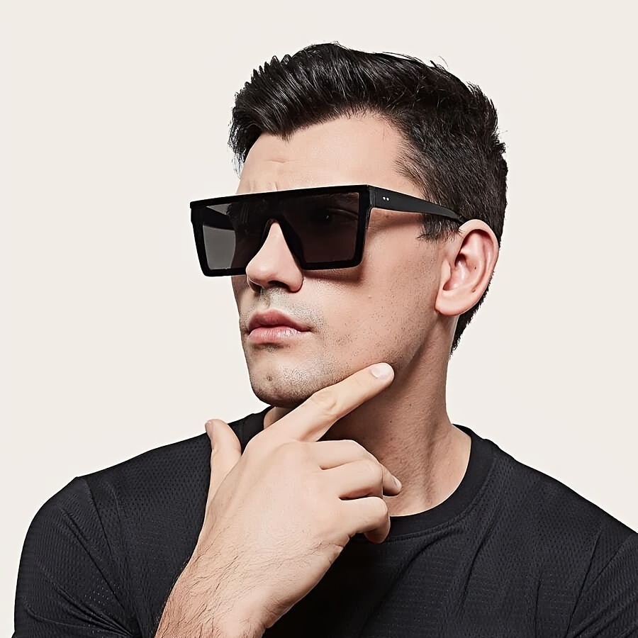 Men Flat Top Fashion Beach Travel Outdoor Glasses Ideal Choice For Gifts -  Jewelry & Accessories - Temu
