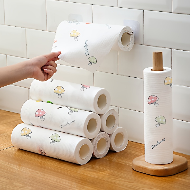 100x Rag Disposable Clean Cloth Non-woven Dish Cloth Towel Kitchen Clean  Dishrag