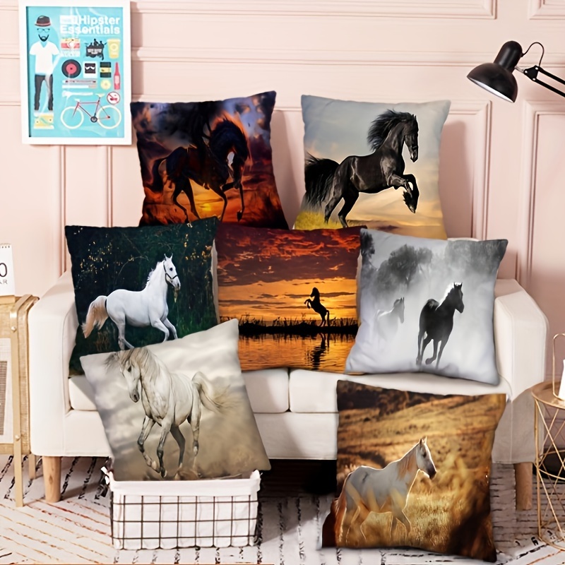 Horse pillow outlet case