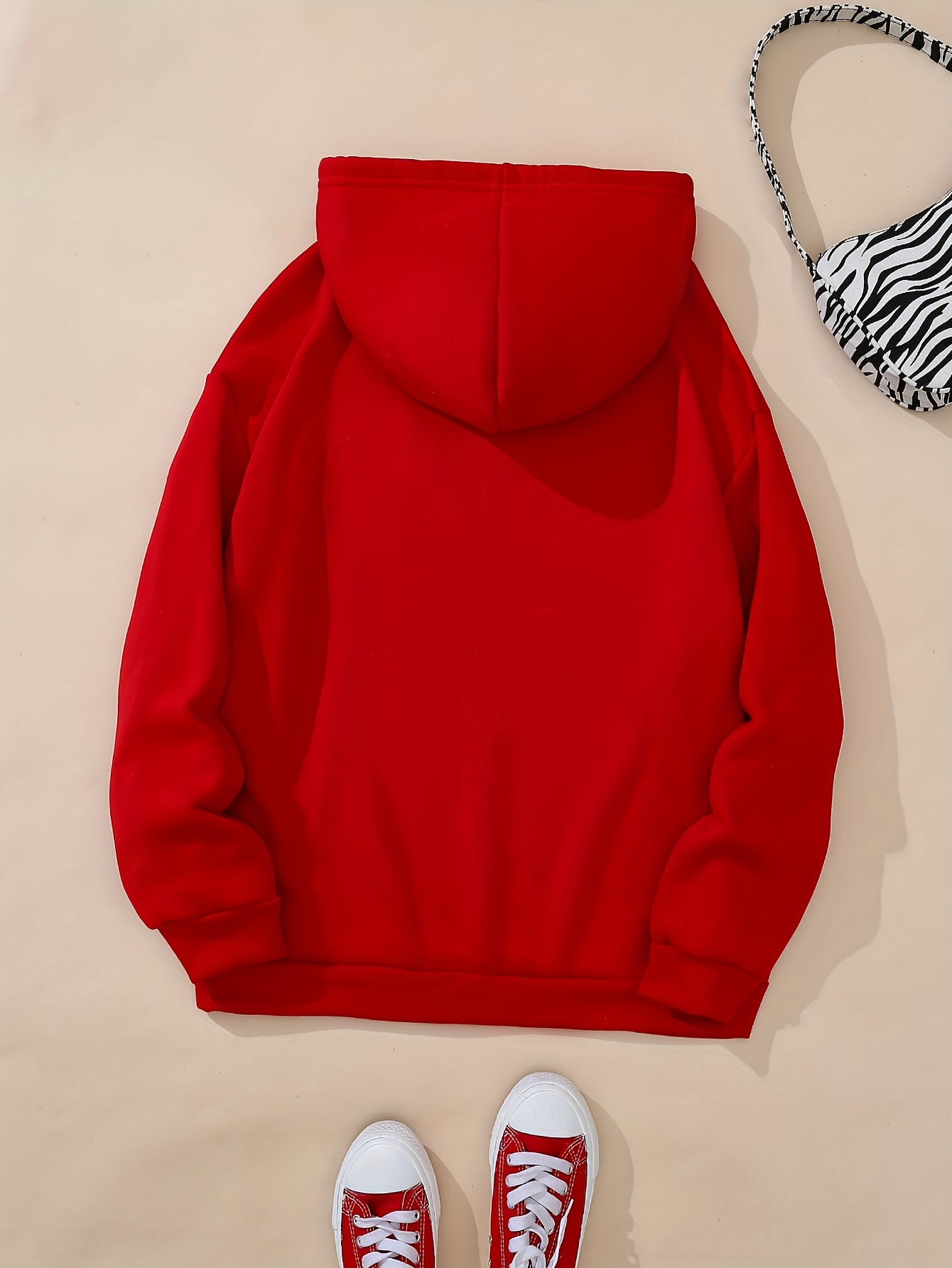 Wallen Print Hoodie Drawstring Casual Hooded Sweatshirt For - Temu