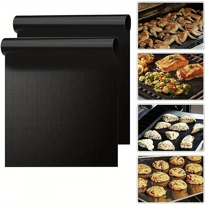 Non Stick Oven Liners For Bottom Of Electric Oven Thick - Temu