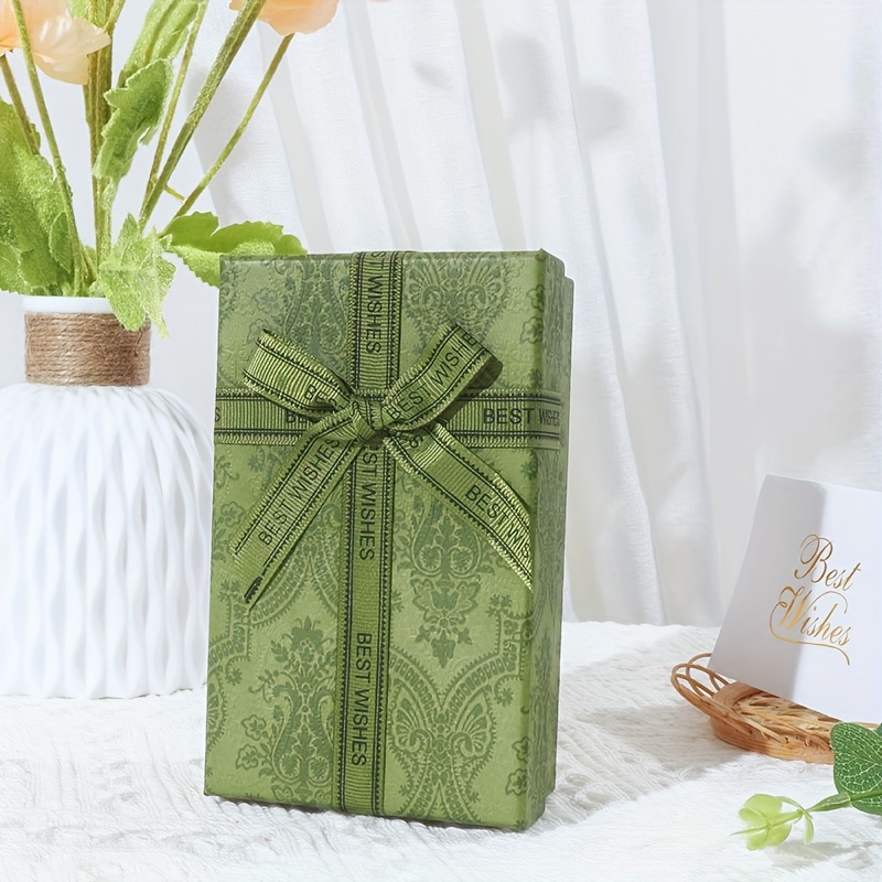1pc Green Gift Packaging Box