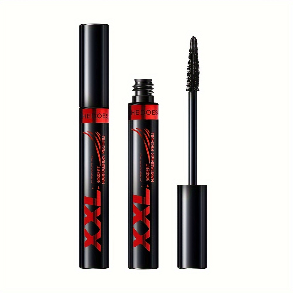 1pc 7d Waterproof Mascara, Volumizing And Curling, Lengthening And Thickening, Sweat-proof And , Quick-drying
