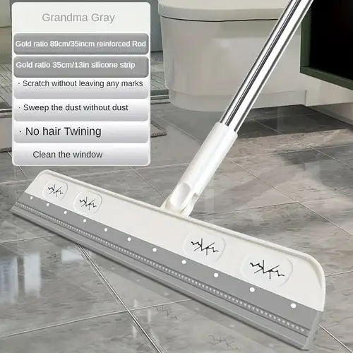 Broom, Floor Glass Mops Wiper Rubber Broom Sweeper Mopping Household Pet  Hair Removal Brushes Cleaning Tools - Temu