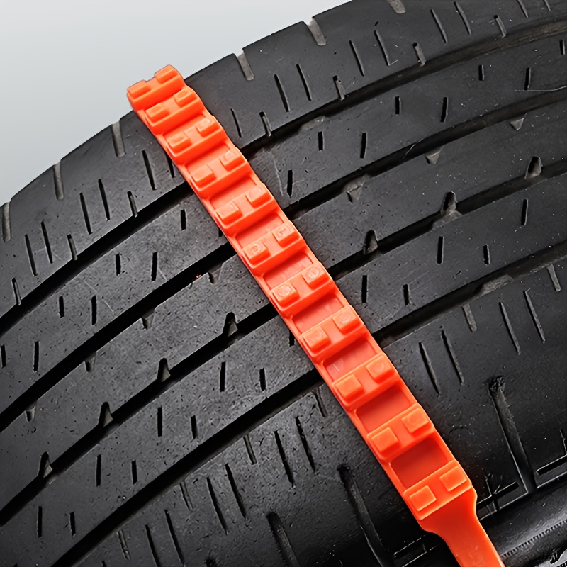 AKFG for Tesla Model 3 10pcs/Set Car Tyre Anti-Skid Snow Chains Belt Beef  Tendon Wheel Tire Chain Snow Chain