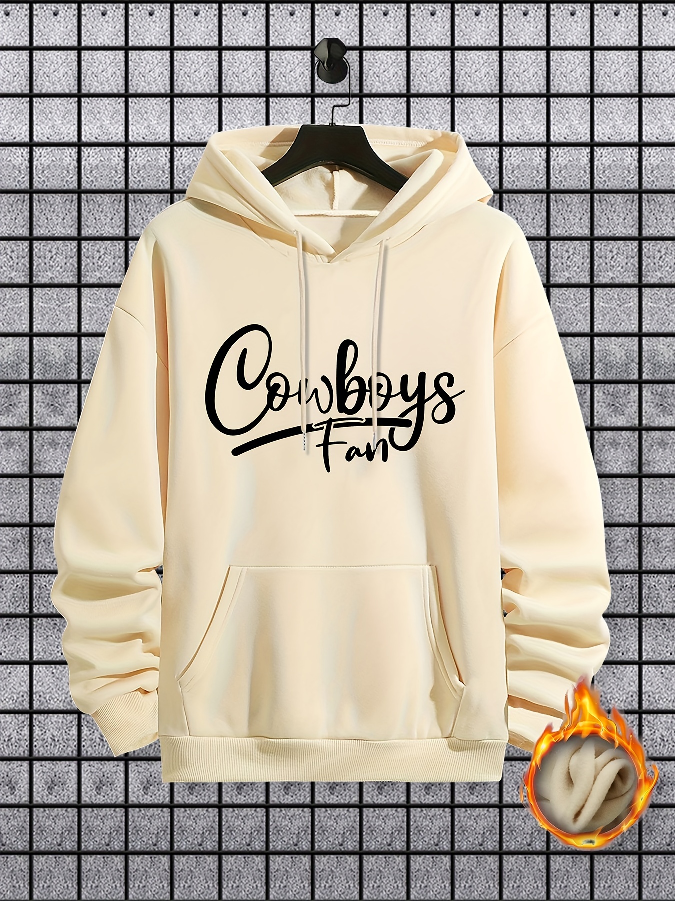 Cowboys Print Hoodie Cool Hoodies For Men Mens Casual Graphic Design  Pullover Hooded Sweatshirt With Kangaroo Pocket Streetwear For Winter Fall  As Gifts, Quick & Secure Online Checkout