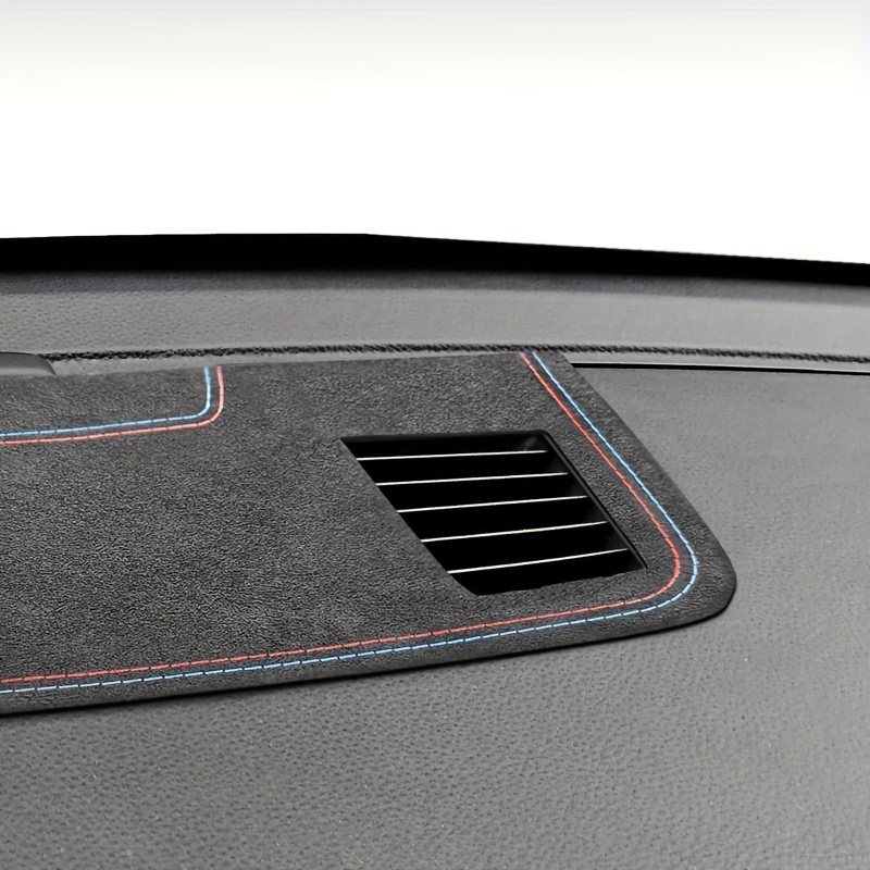 Fiber Car Rear Air Conditioner Outlet Box Panel Stickers For BMW 3 Series E90  E92 E93