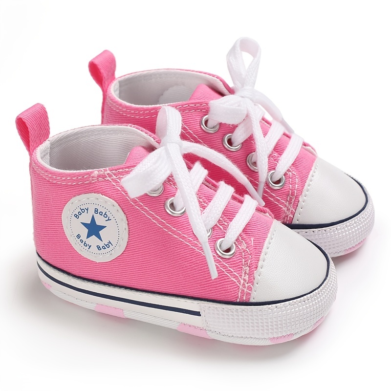 Shop Baby Girls Cute Canvas Sneakers at Our Store