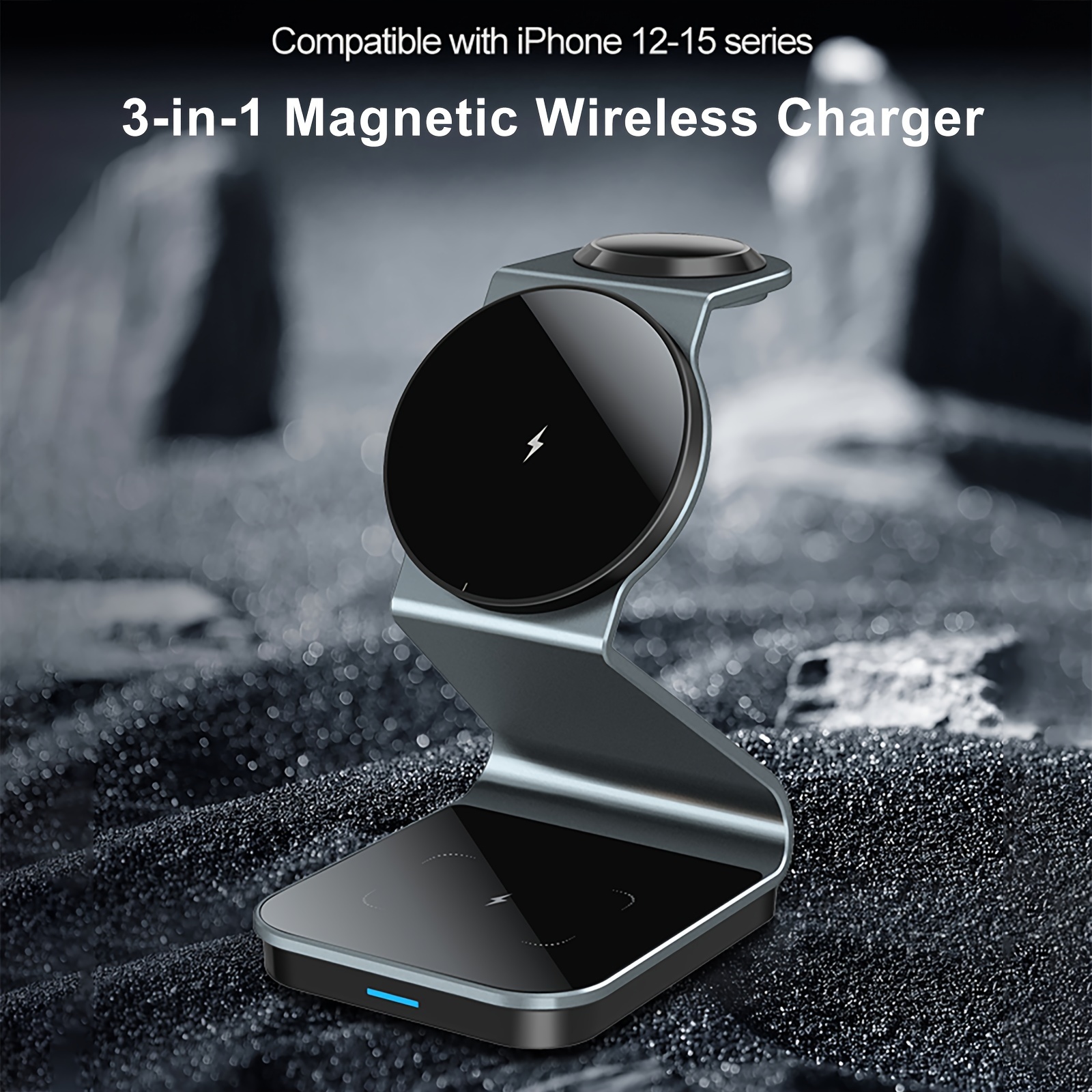 Para La Serie IPhone 15 Cargador Inalámbrico Magnético De - Temu Chile