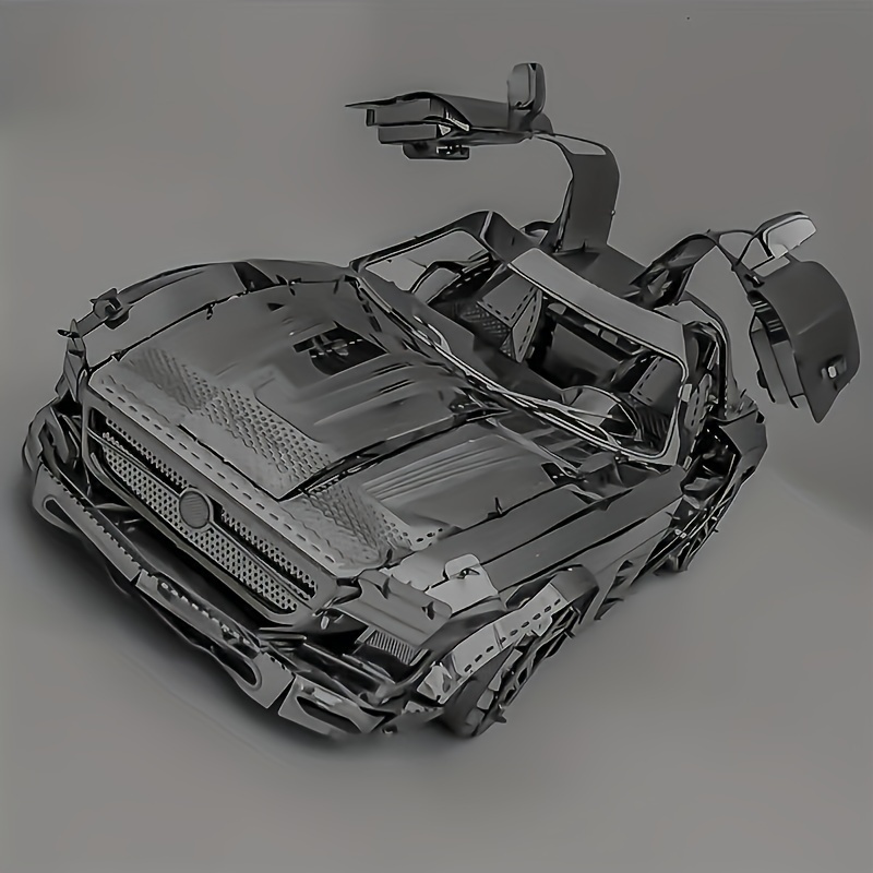 Metal Assembly Toy Car Model 3D Puzzle Racing Car