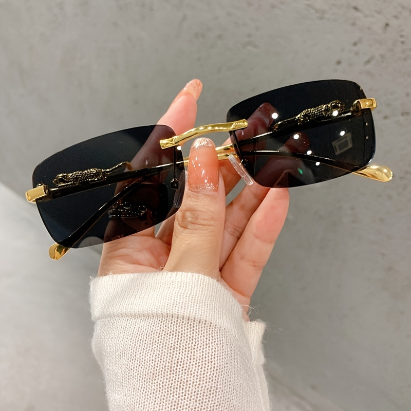 Polygon Vintage Sonnenbrille Leopard Farbverlauf Punk Brillen Damen Outdoor  Y2k Driving Eyewear - Schmuck & Accessoires - Temu Austria