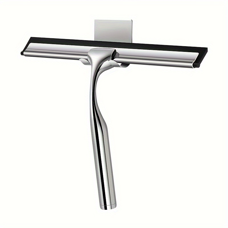 1pc Stainless Steel Multi-purpose Shower Door, Bathroom, Window, Car Shower  Scraper Glass Cleaning Tool