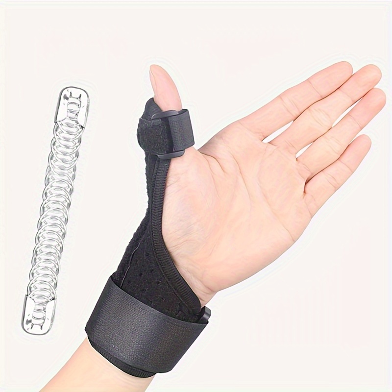 Férula para pulgar con muñequera, soporte para el pulgar para estabilizador  de muñeca y mano, se adapta tanto a la mano derecha izquierda para hombres