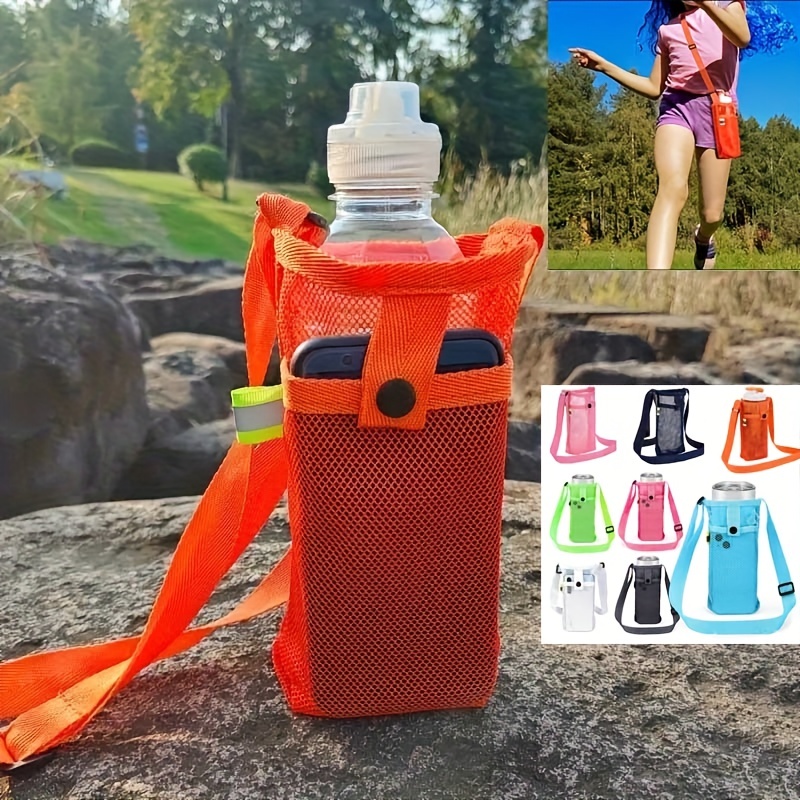 1Pc Water Cup Cover With Adjustable Hanging Strap, Multi-Purpose Portable  Tumbler Insulation Cup Water Bottle Protector For Outdoor Hiking Camping  Travel Sport Bag Storage Bag Carrier Bag Insulated Sleeve For Exercise Gym