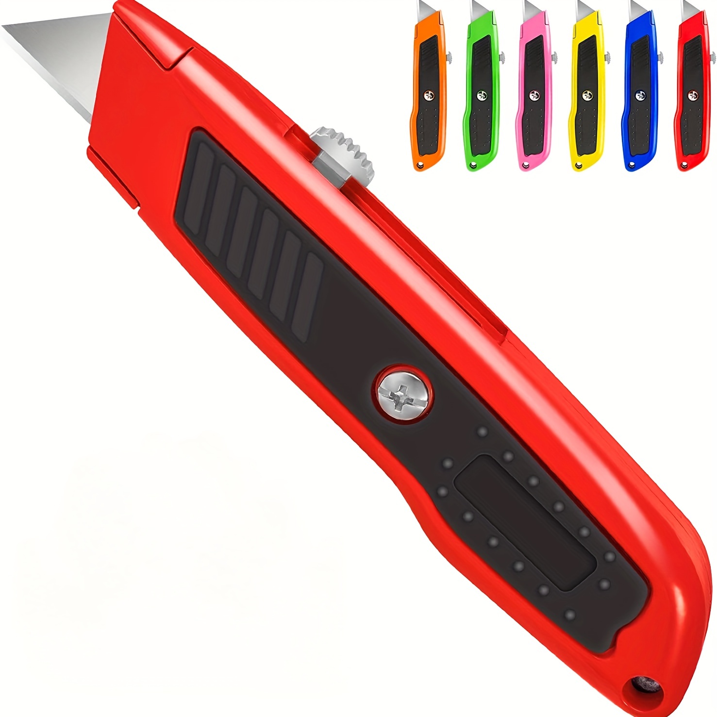 Box Cutter Utility Knife Kutir - Easy Self Loading Zinc-Alloy Heavy Duty  Carpet, Rope, Cardboard Comfortable Handle Knfives - China Utility Knife,  Safety Knife