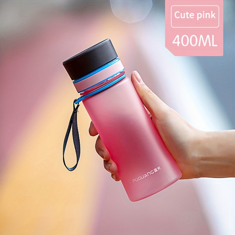 Portable Spray Frosted Water Bottle Anti-fall Heat Resistant Plastic  Drinking Bottle For Men And Women Children Students Outdoor Sports - Temu