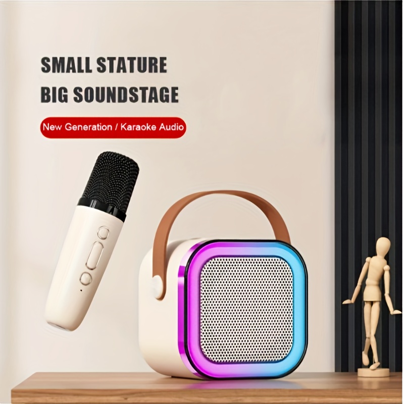 2023 New K1 Mini 2mic Micrófono Inalámbrico Small Speaker - Temu