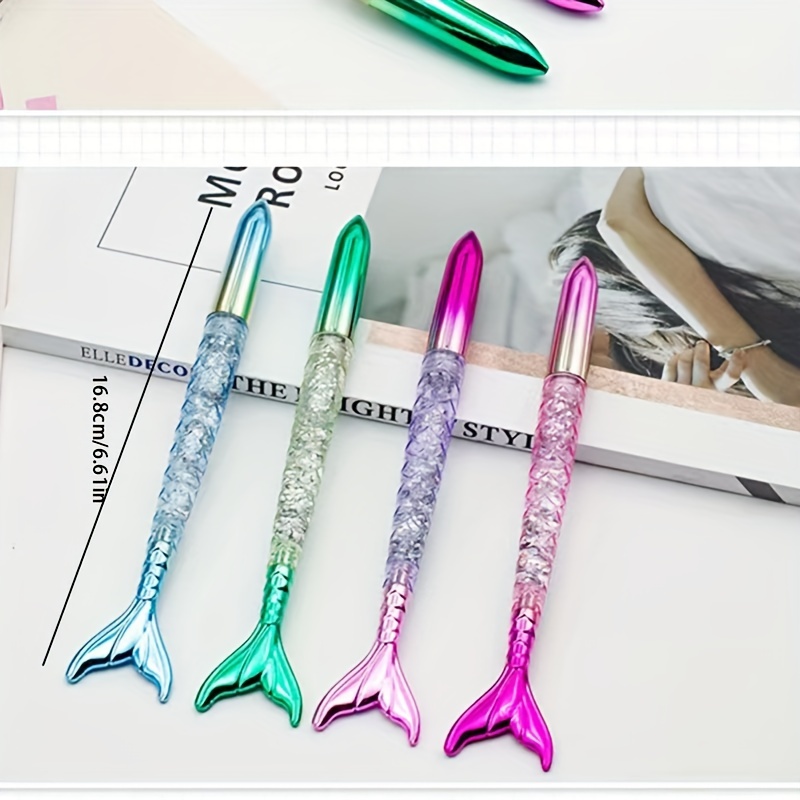 1pc Mermaid Design Random Ballpoint Pen