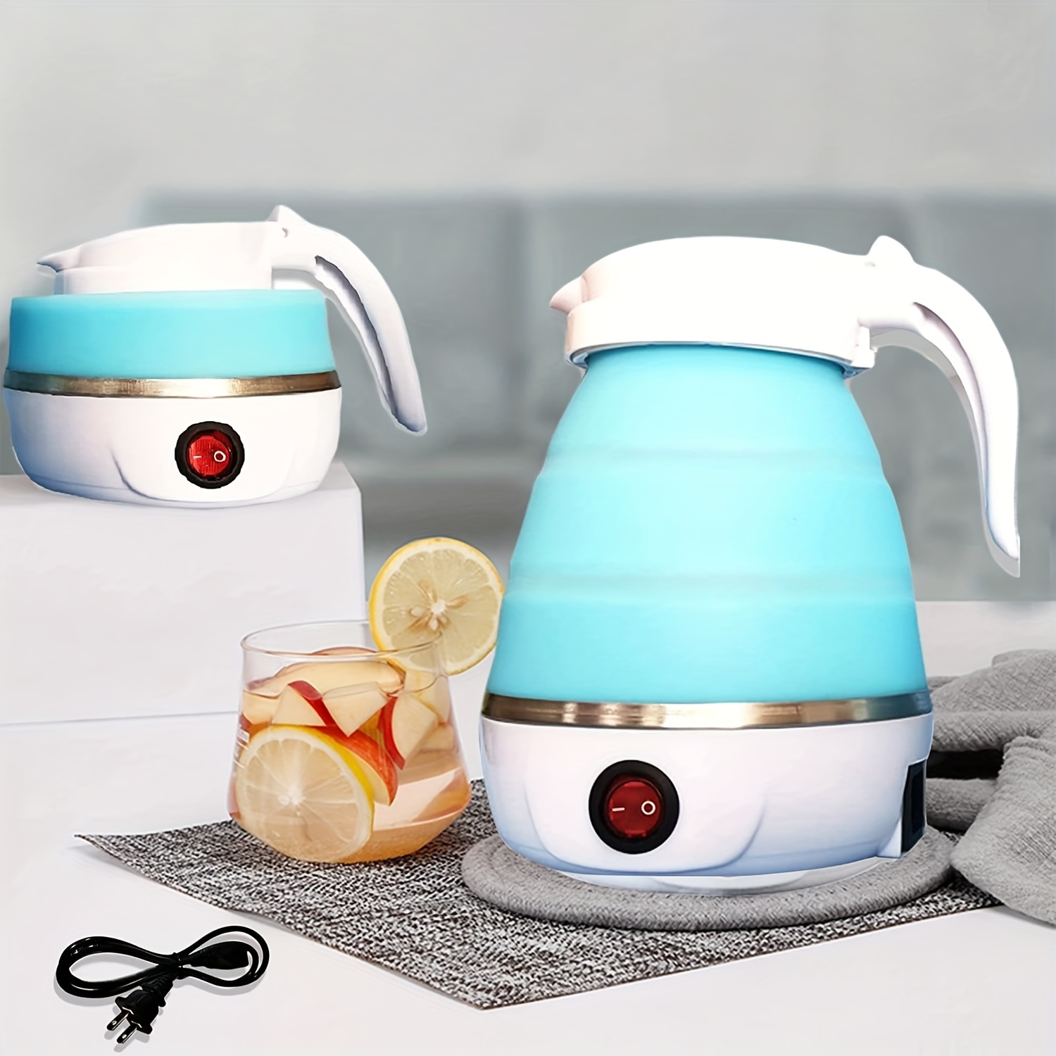 Portable Electric Kettle Travel Electric Tea Kettle One Cup - Temu