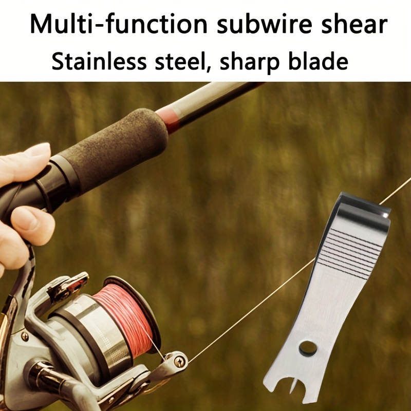 Multifunctional Stainless Steel Fishing Line Cutter, Fishing Scissors,  Fishing Accessories