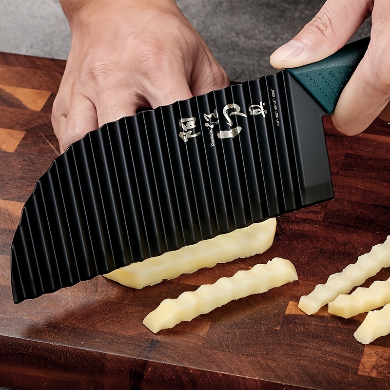 1pc Multifunctional Hand-held Potato Slicer And Veggie Shredder