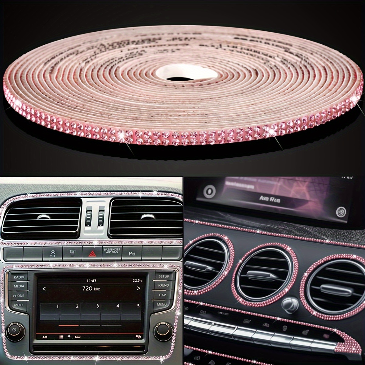 Pink Panther Auto Sitzbezug und doppelwandige Kunststoff Tasse-Auto  Zubehör-original Geschenk-künstlerisches Design-universal passgenau möglich  - .de