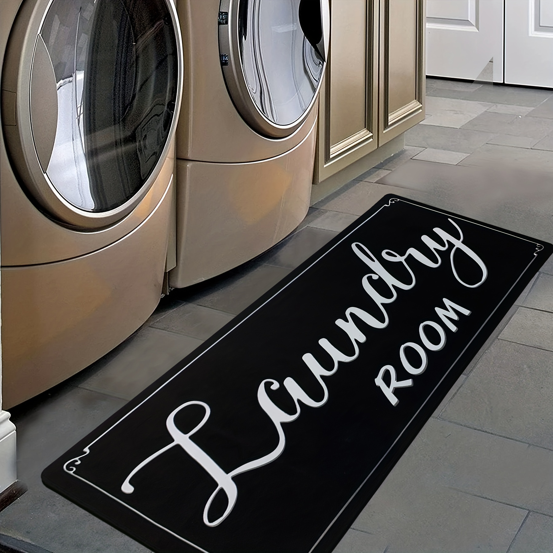 Non slip Water Absorbent Rug Machine Washable Laundry Room - Temu