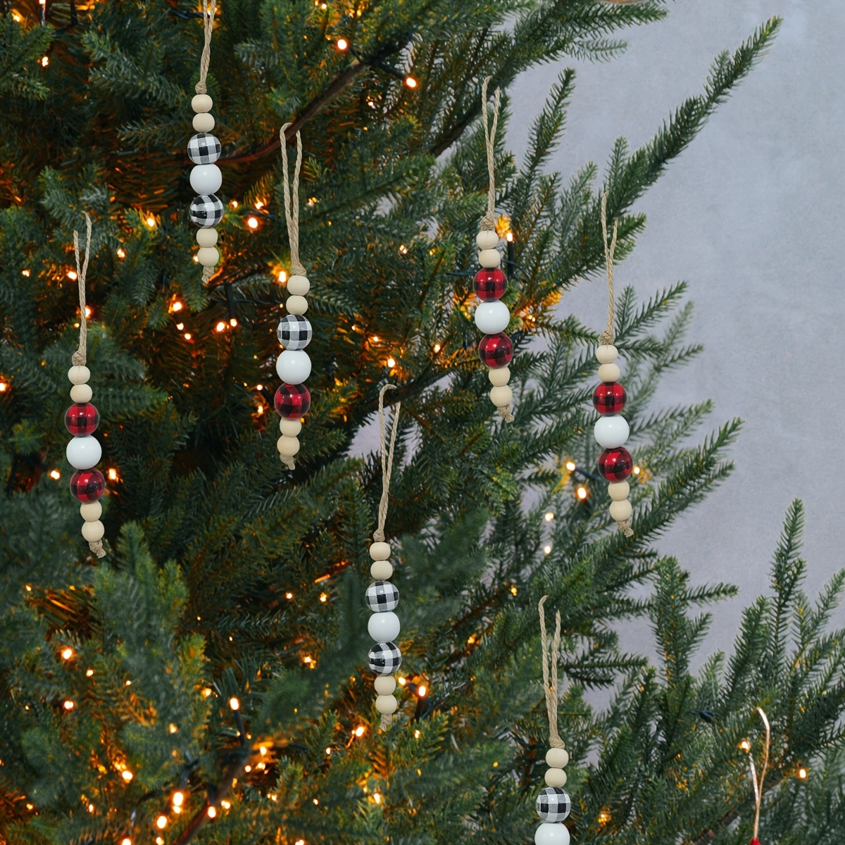 Decorative Beaded Christmas Garland
