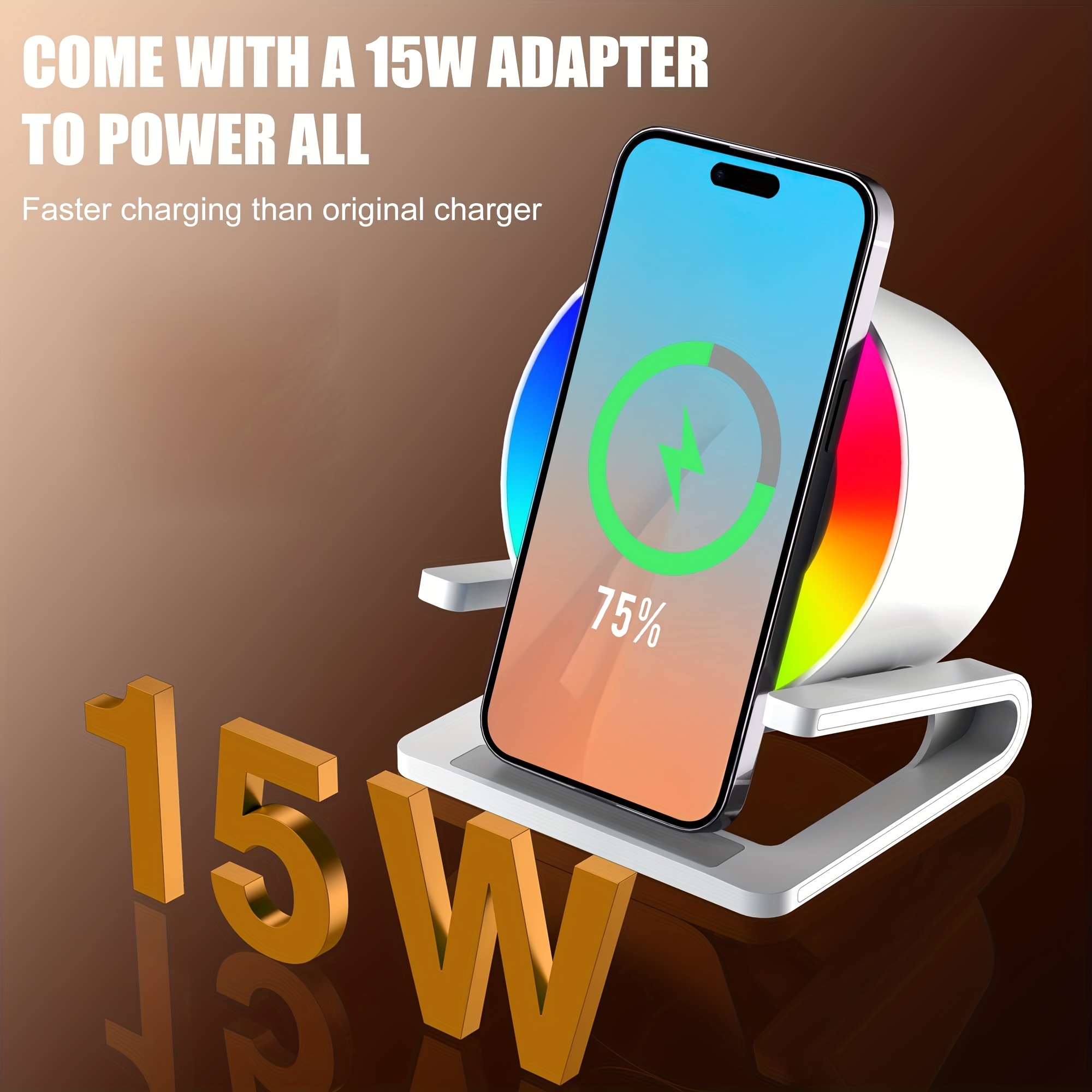 Touch lamp store phone charger