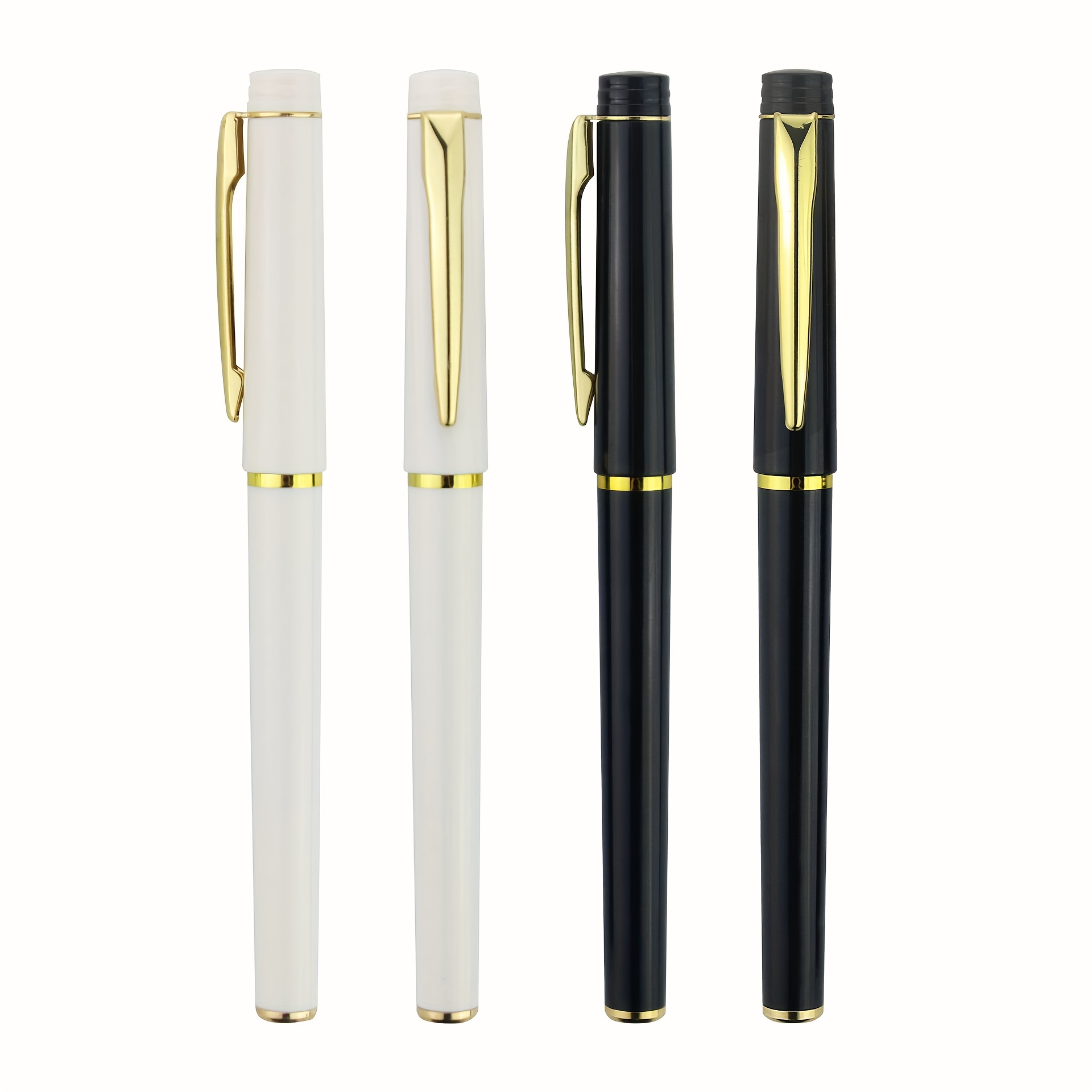 Metal Texture High end Gel Pen Black Signature Pen Student - Temu ...