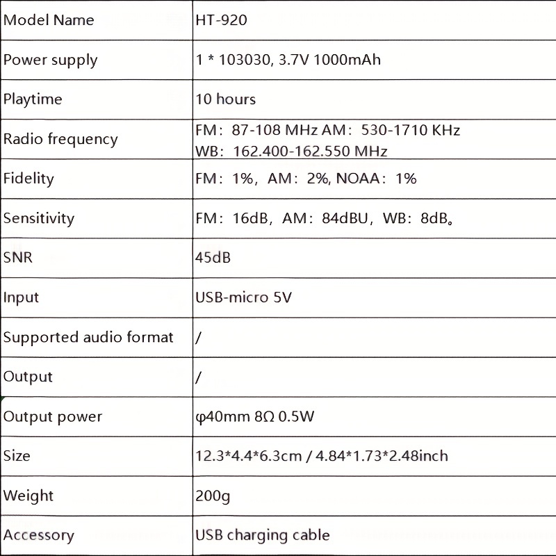 Mini Radio Portátil Emergencia Manivela Am/fm/noaa Banda - Temu