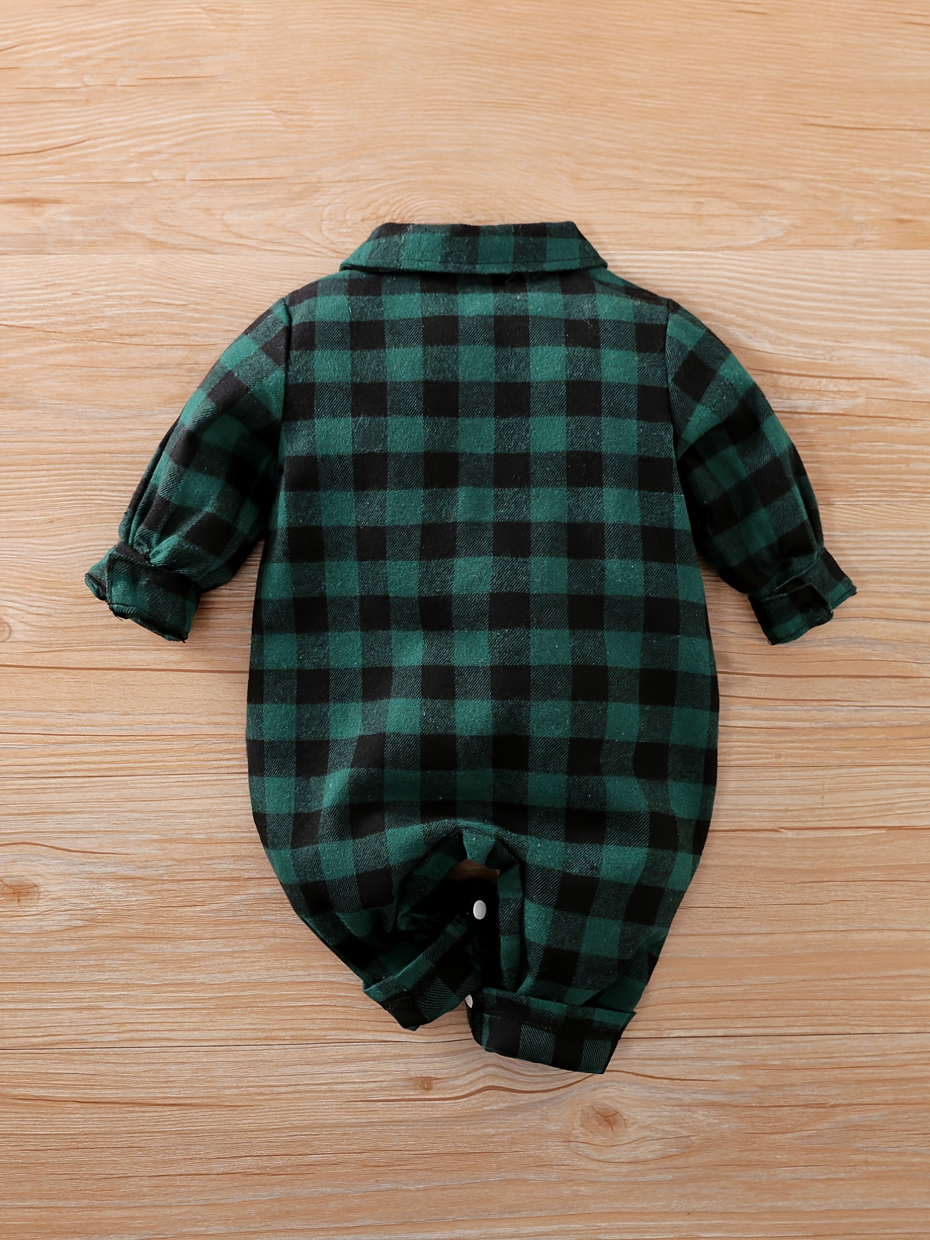 Plaid store onesie baby