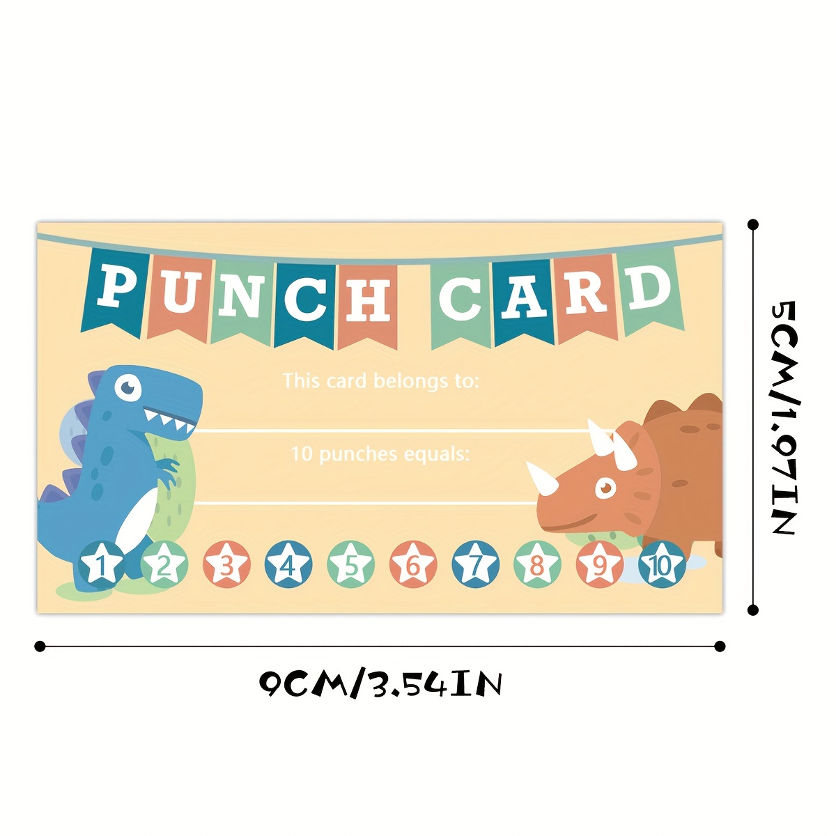 Student Punch Cards, Incentive Cards, Loyalty Reward Card for Classroom,  Kids Reward Card, School Punch Cards, Achievement Cards 