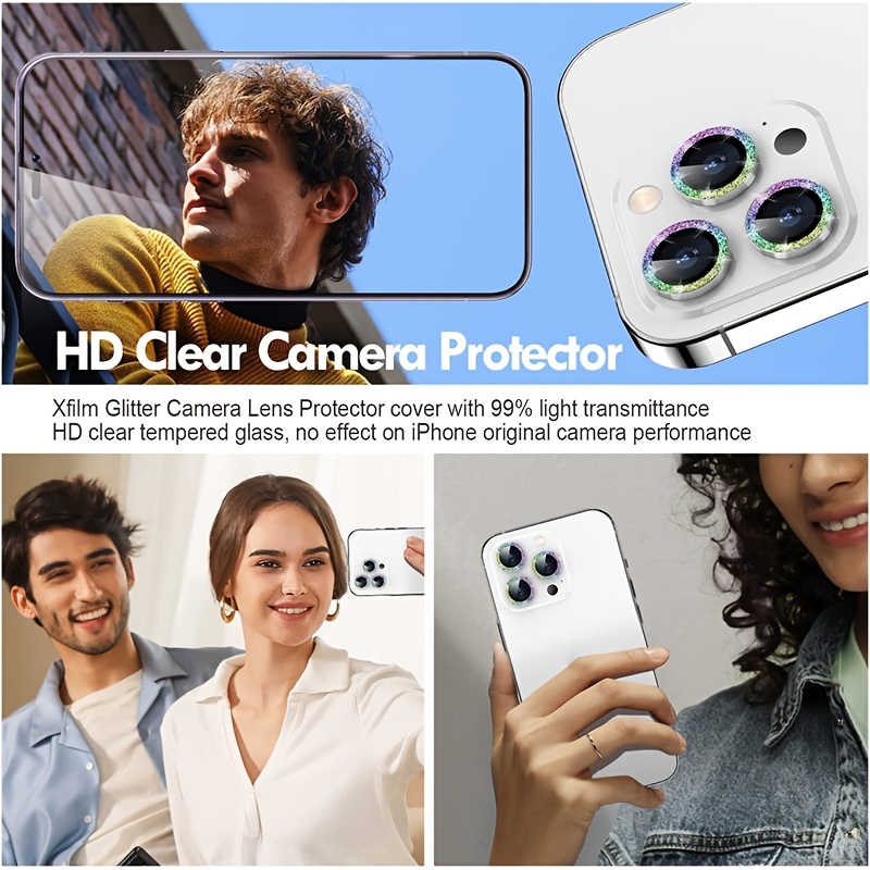 Protector de lente de cámara para iPhone 14 Pro/iPhone 14 Pro Max